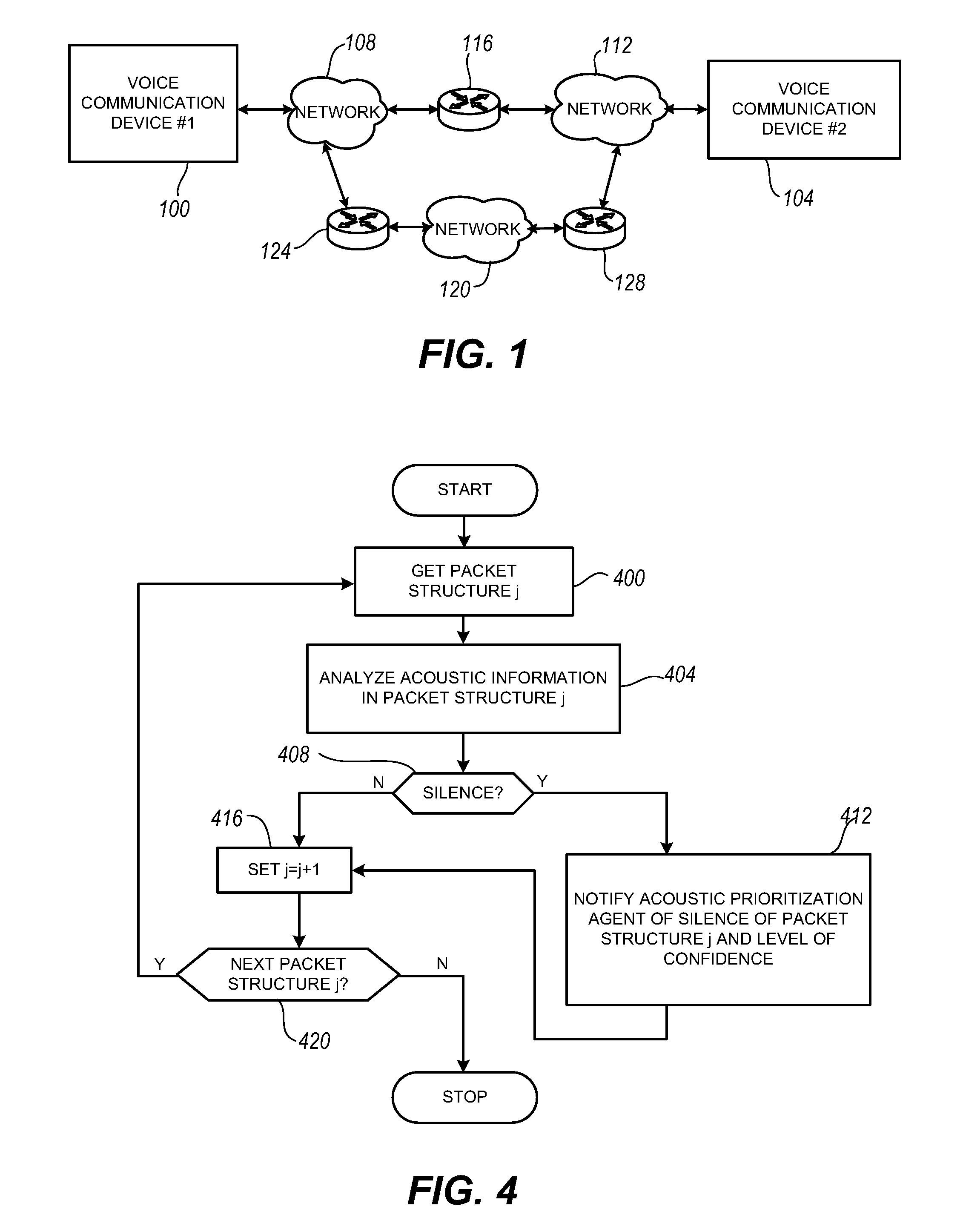 Packet prioritization and associated bandwidth and buffer management techniques for audio over IP