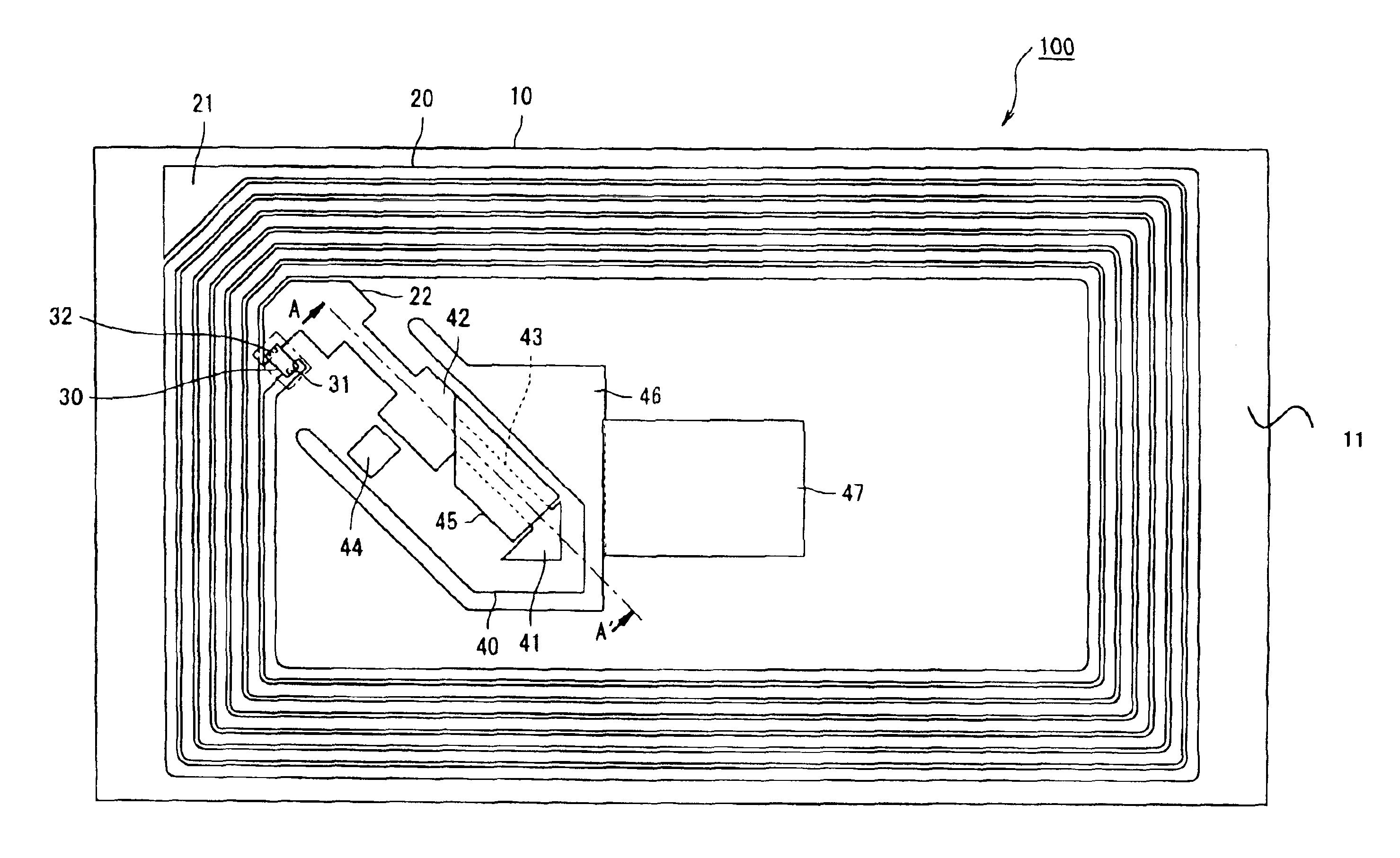 Non-contact communication medium