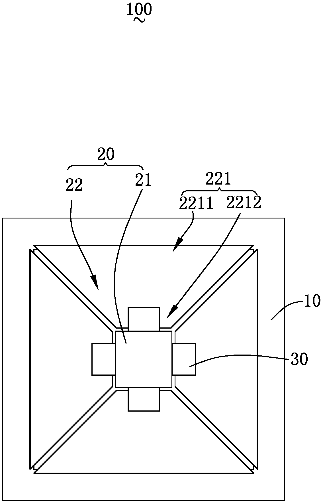 Piezoelectric microphone