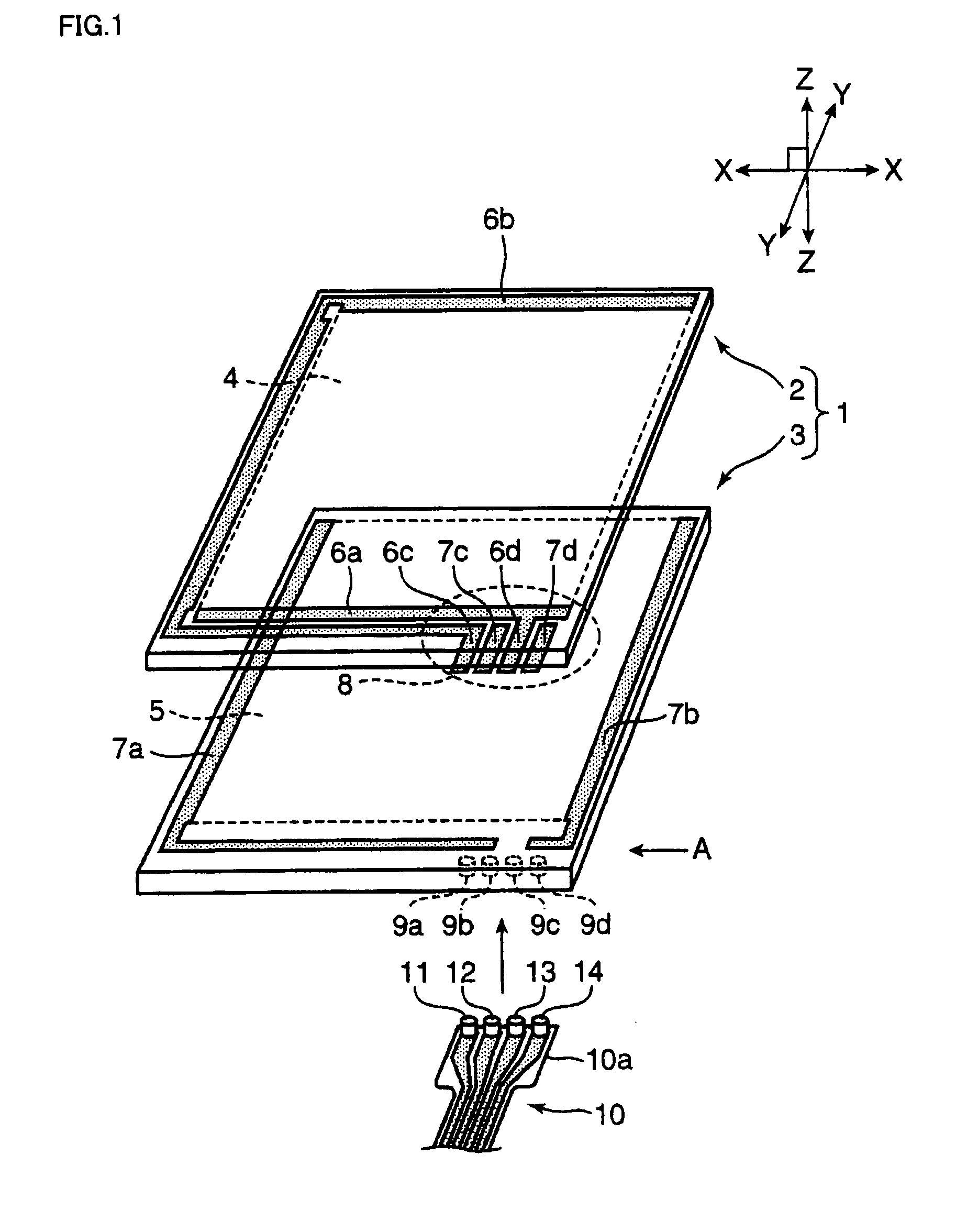 Lead Wire Connection Method for Touch Panel