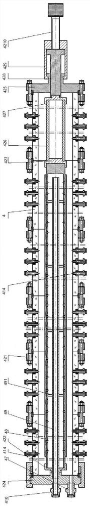 Horizontal well sand-water synergistic production and control and production and completion multifunctional experimental system and its experimental method