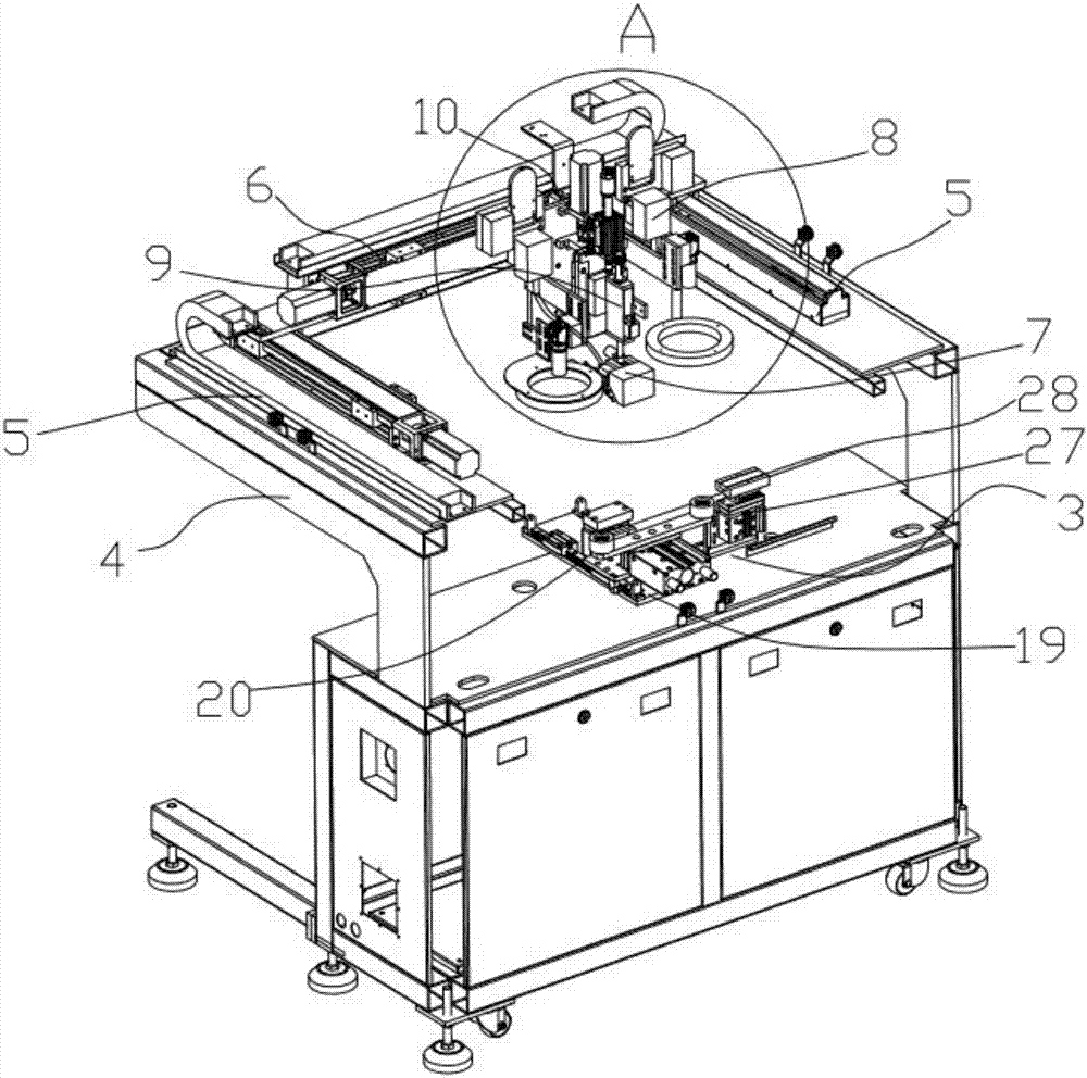 Connecting box bus bar welding machine and welding detecting method thereof