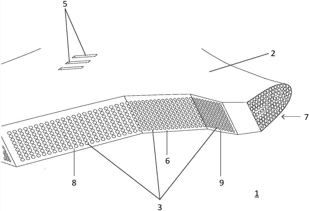 Thrust matrix device