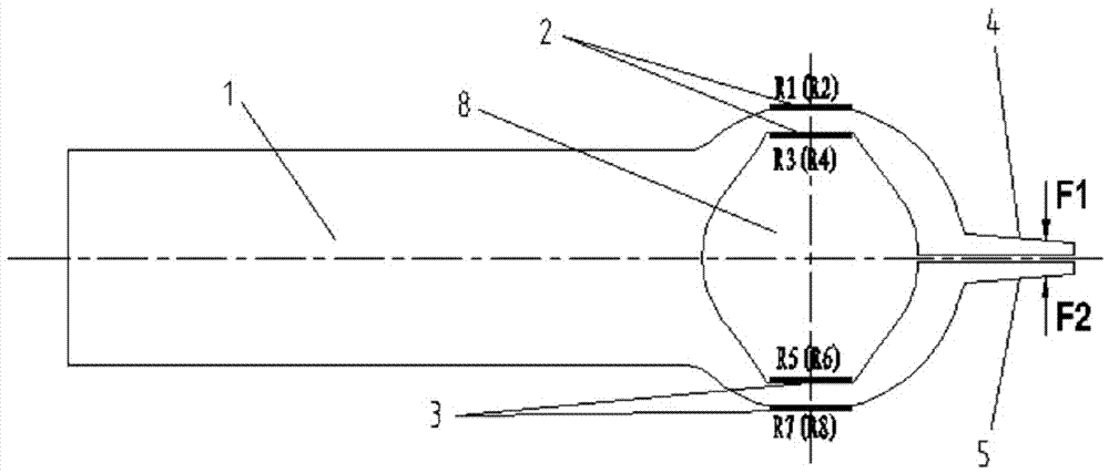 Sensor for measuring occlusal force