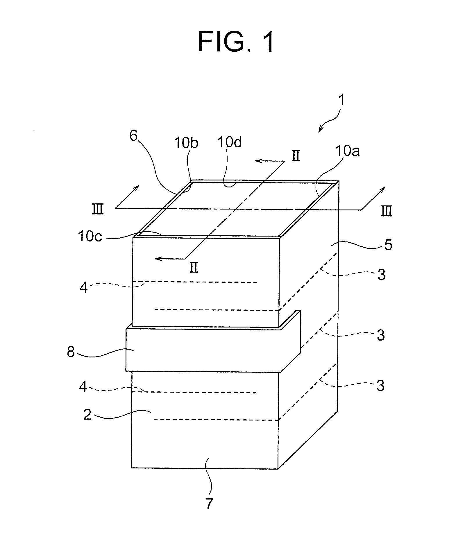 Laminated piezoelectric device