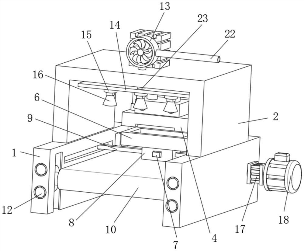 Pressing machine for mobile phone screen production