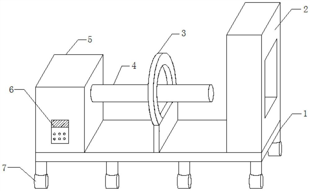 Cutting device for pearl wool foaming machine