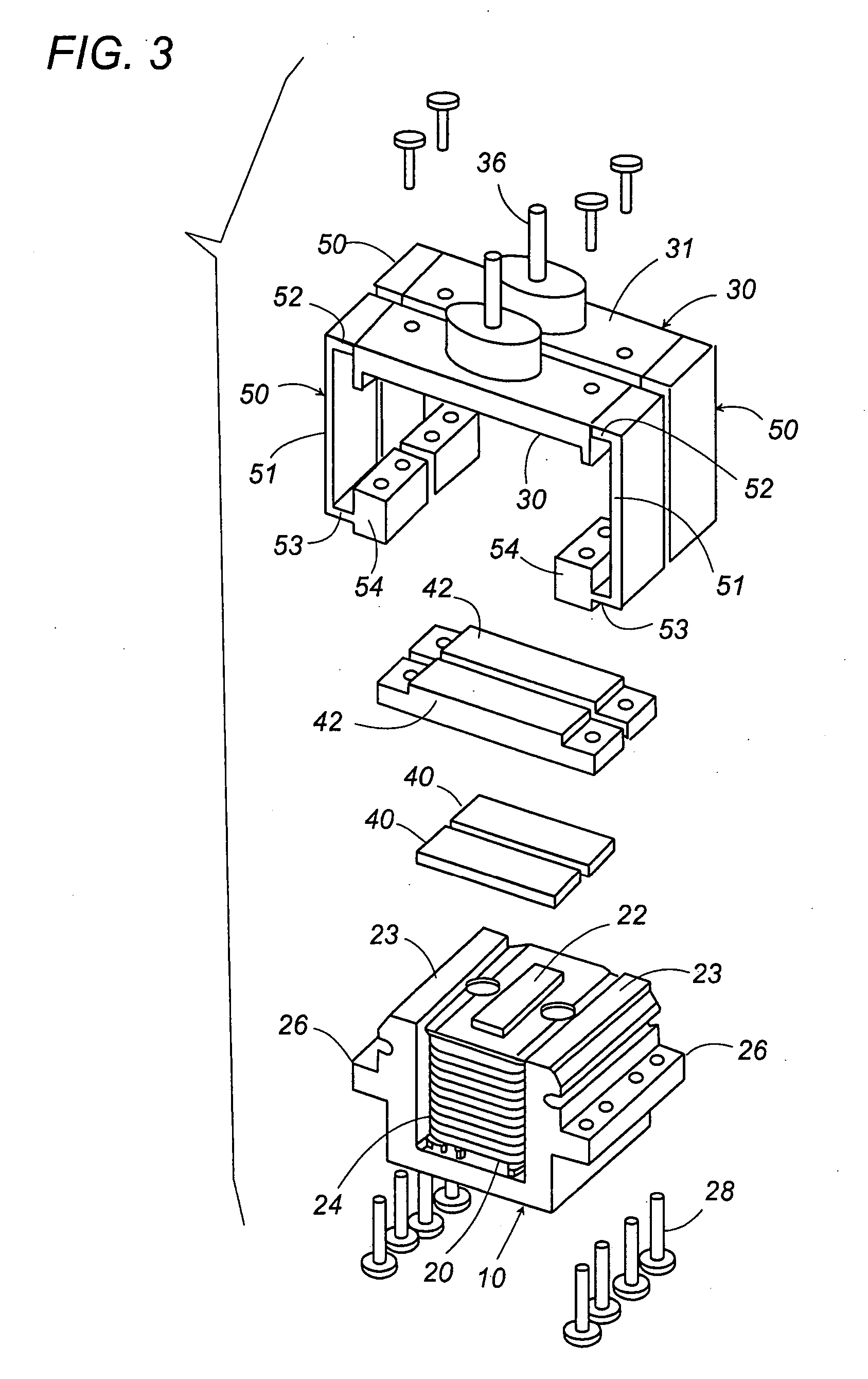 Linear oscillating actuator