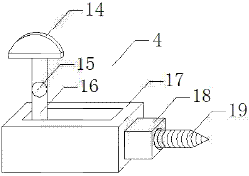 Drilling device used for plastic water pipe