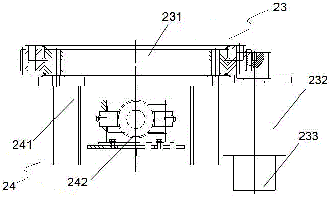 A kind of composite arm frame whole assembly and unloading truck