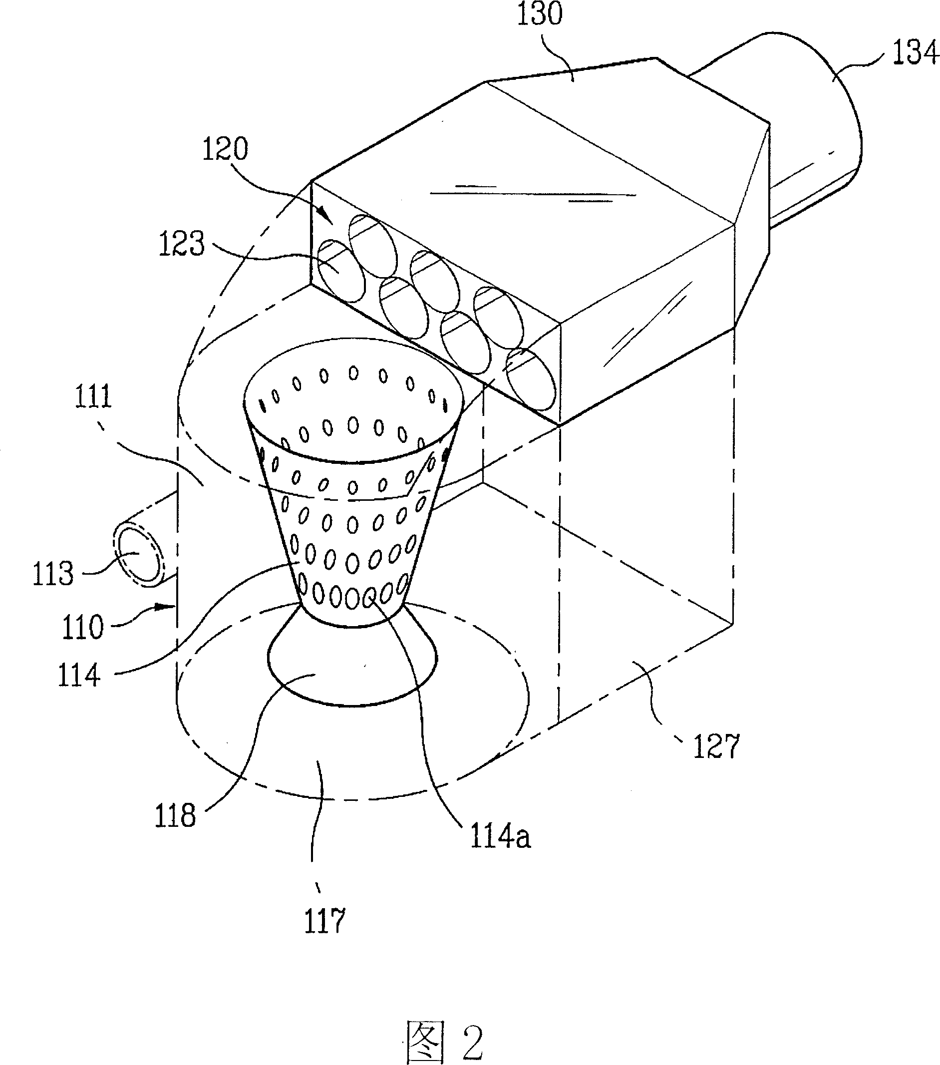 Dust collection device of vacuum cleaner