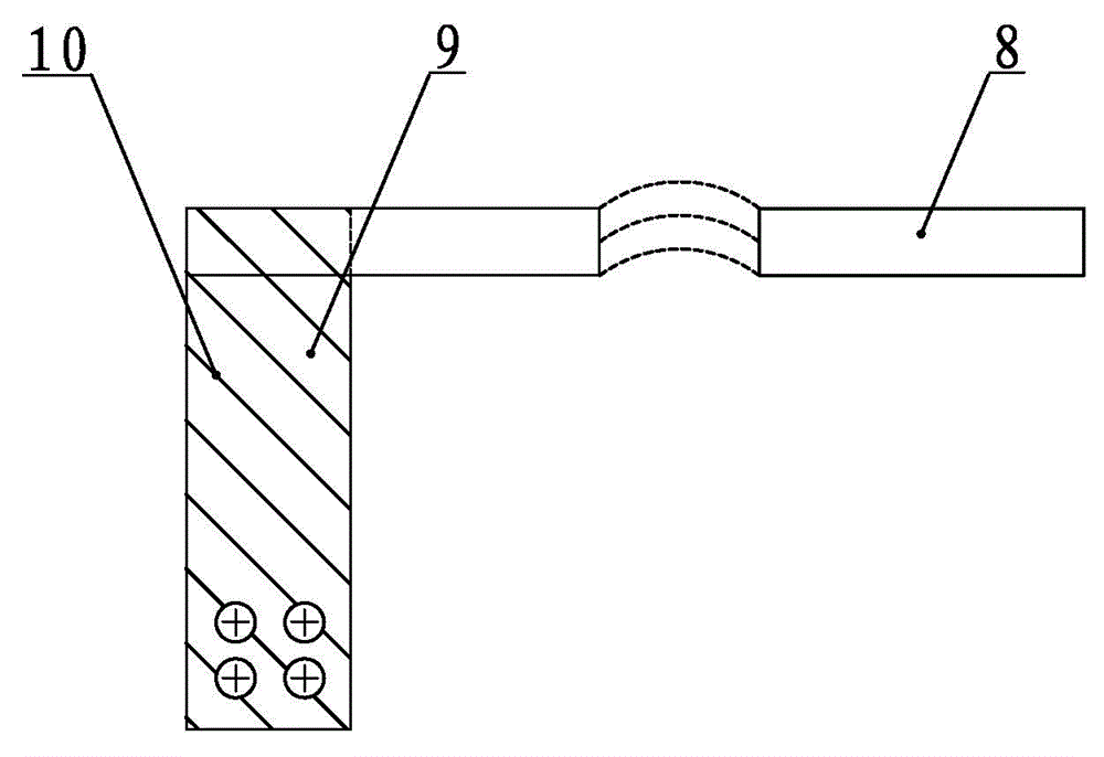 Flexible and rigid composite busbar and manufacturing process