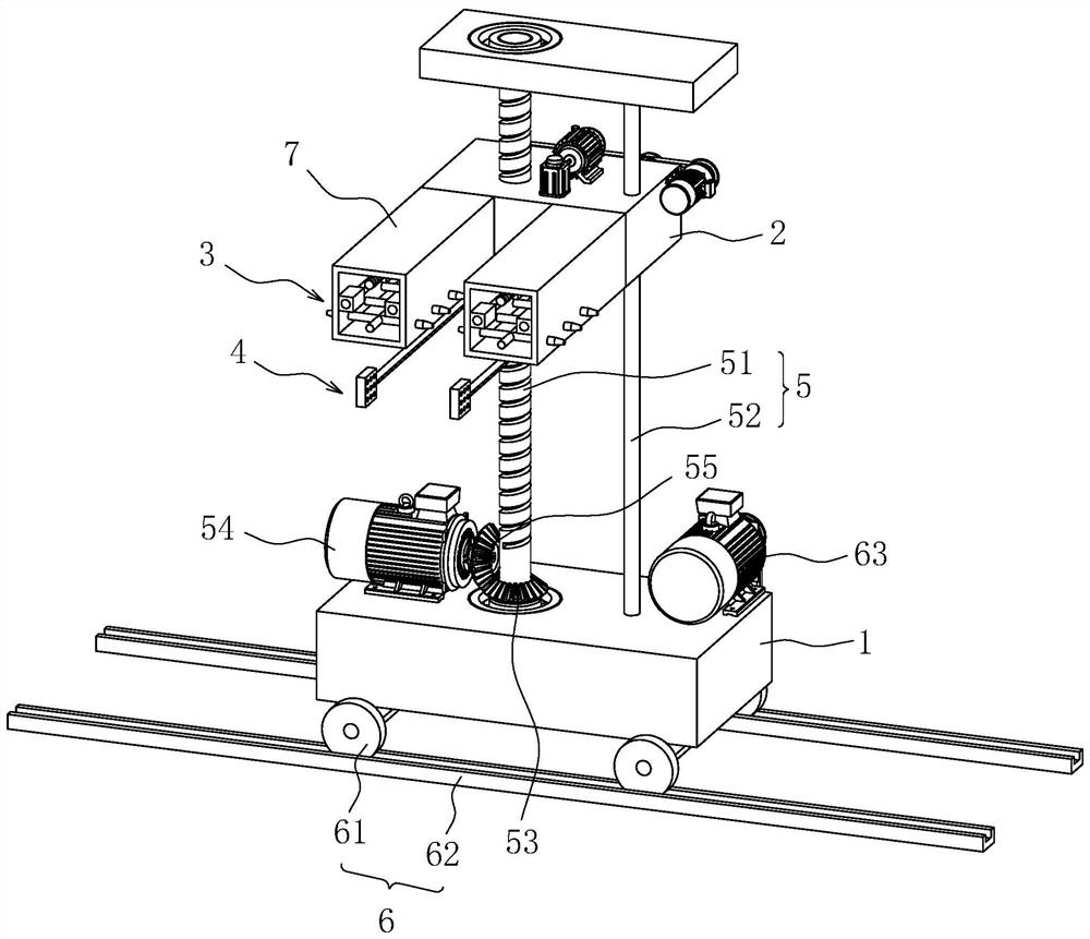 A filter press cleaning device