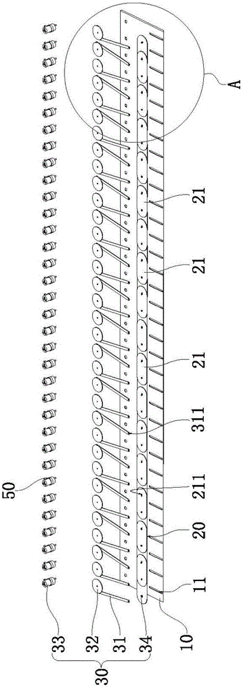 Electric adjustable coating baffle device and coating equipment