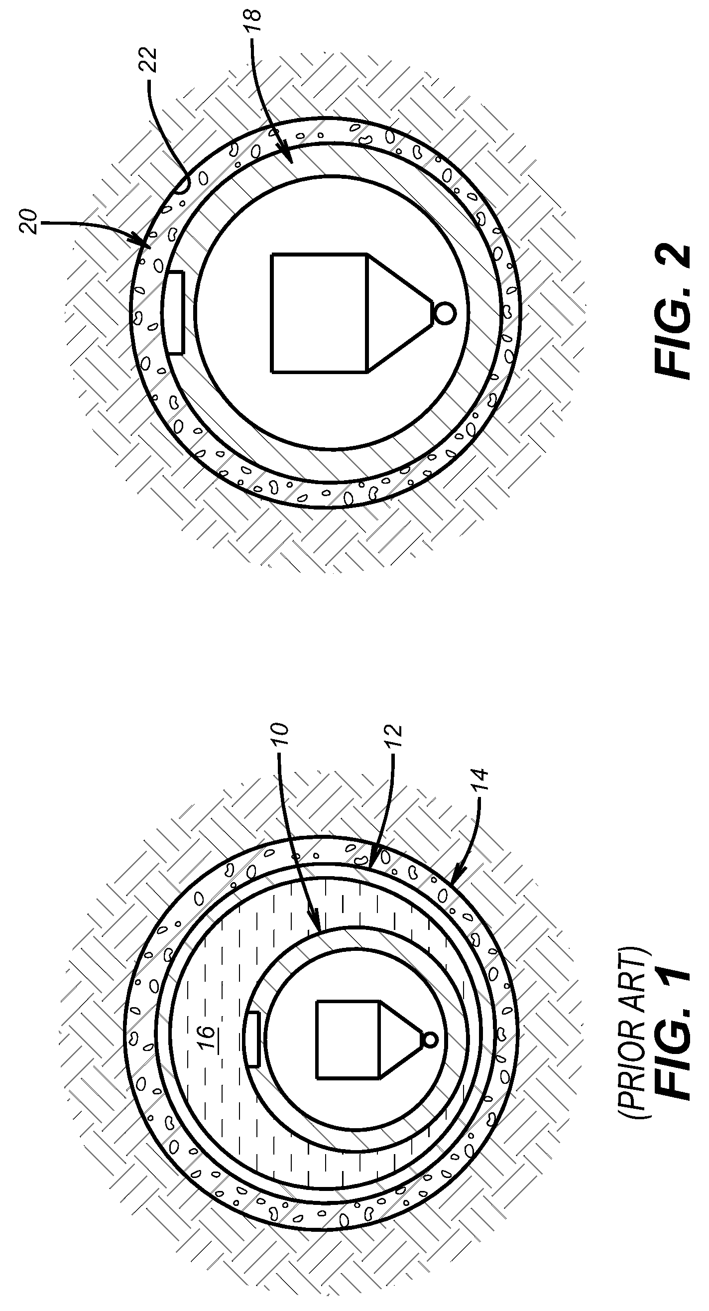 Full bore cementable gun system