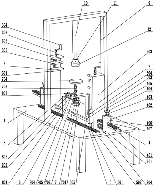 Plate bending resistance detection equipment