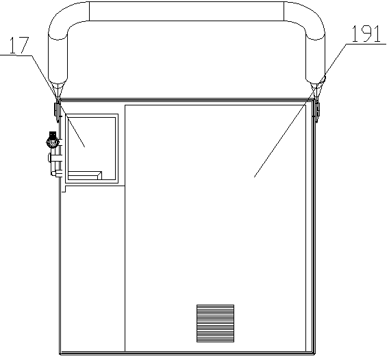 Movable ozone disinfection spray trolley