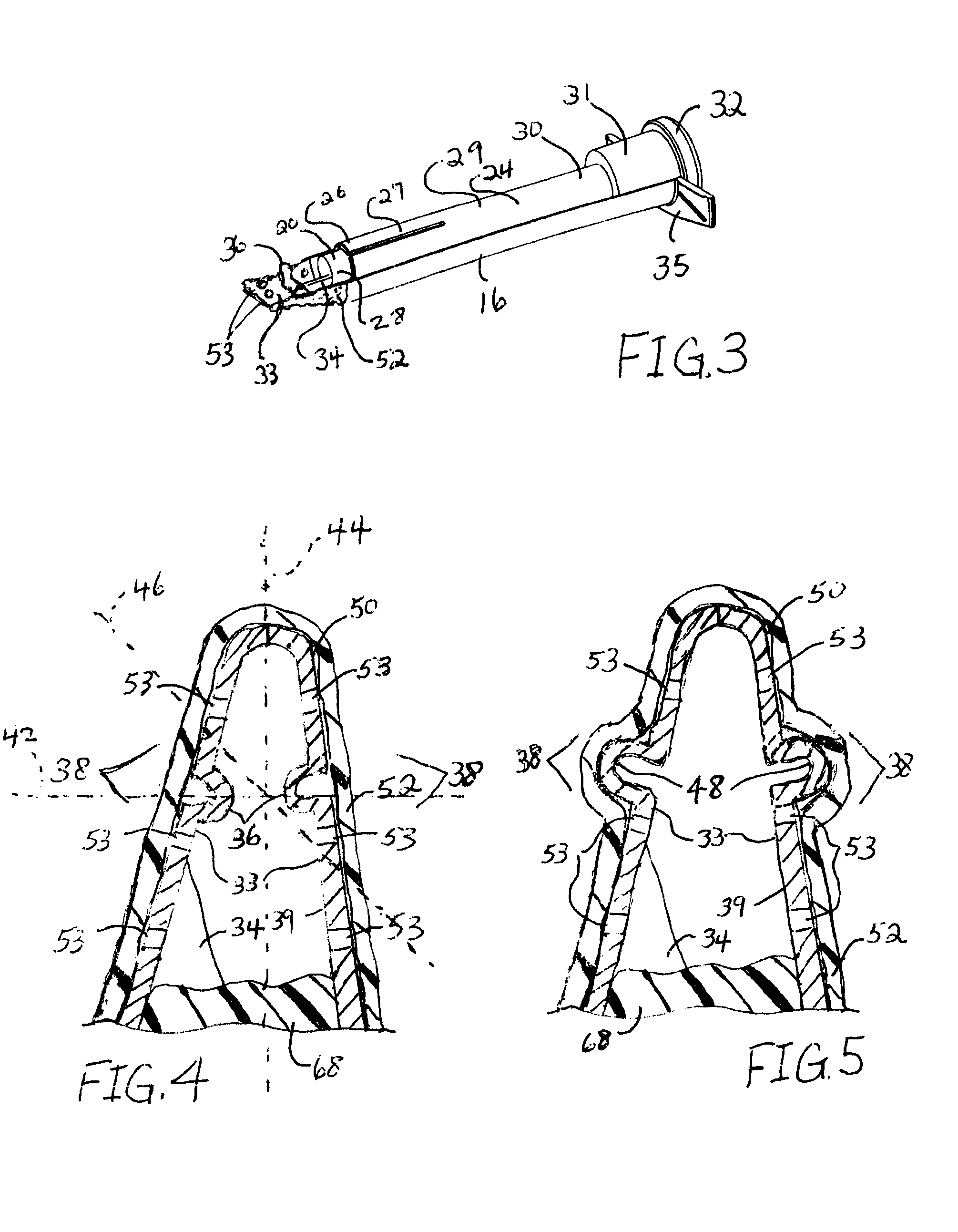 Applicator with flexible dispensing end