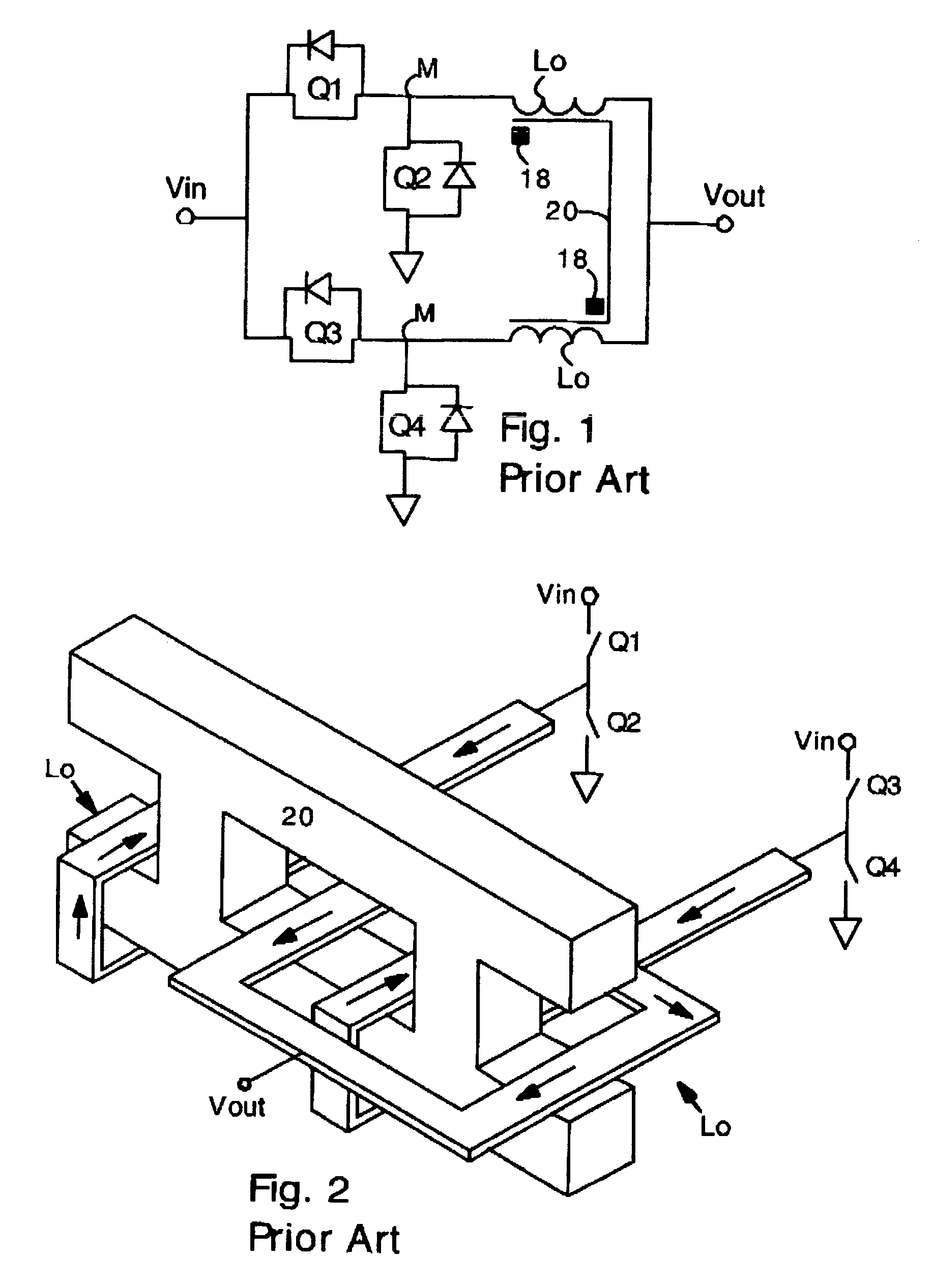 Multiphase voltage regulator having coupled inductors with reduced winding resistance