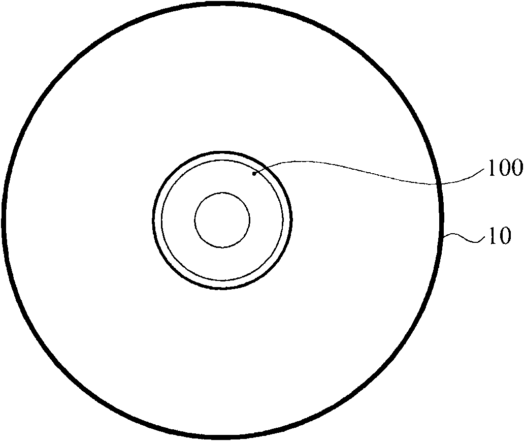 Copyright authentication device of storage media and method