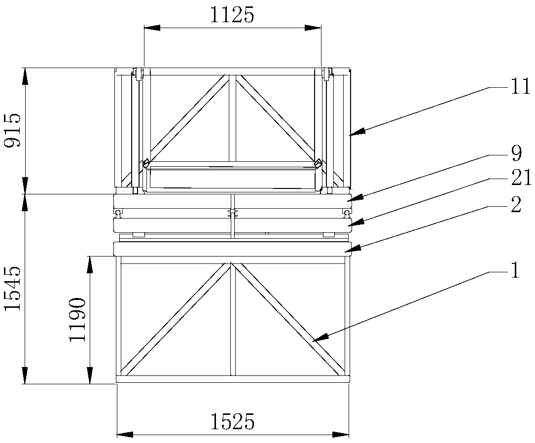 A crane simulator somatosensory simulation method and device