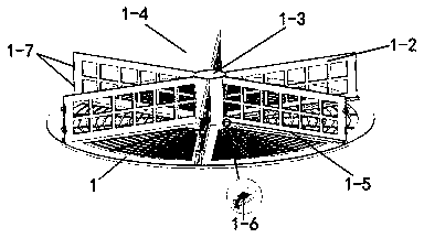 Disc-type power battery module for electric vehicle