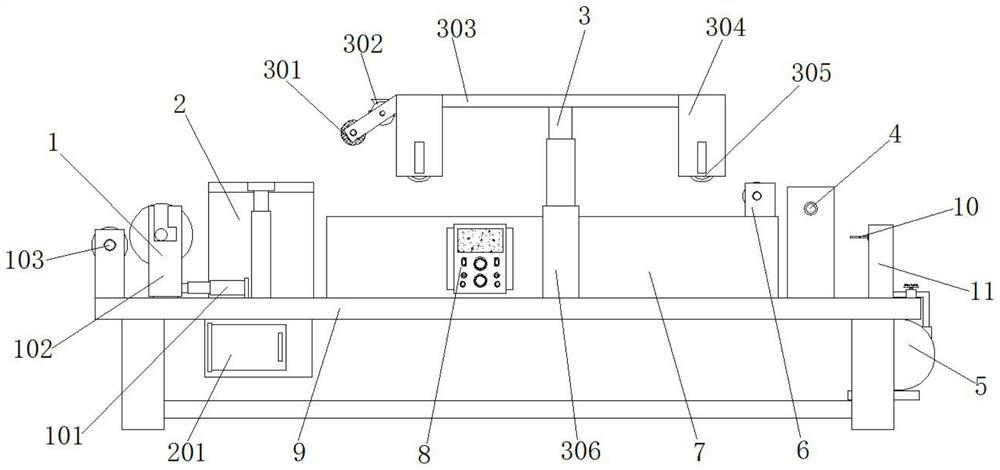 Membrane filament leak detection device in PVDF hollow fiber membrane production