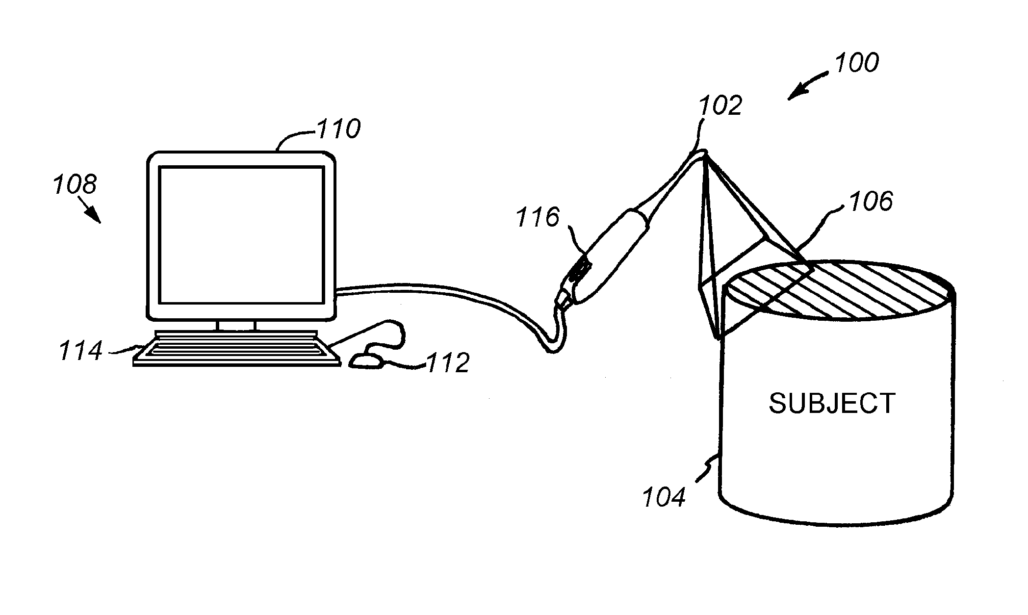 Real time display of acquired 3D dental data