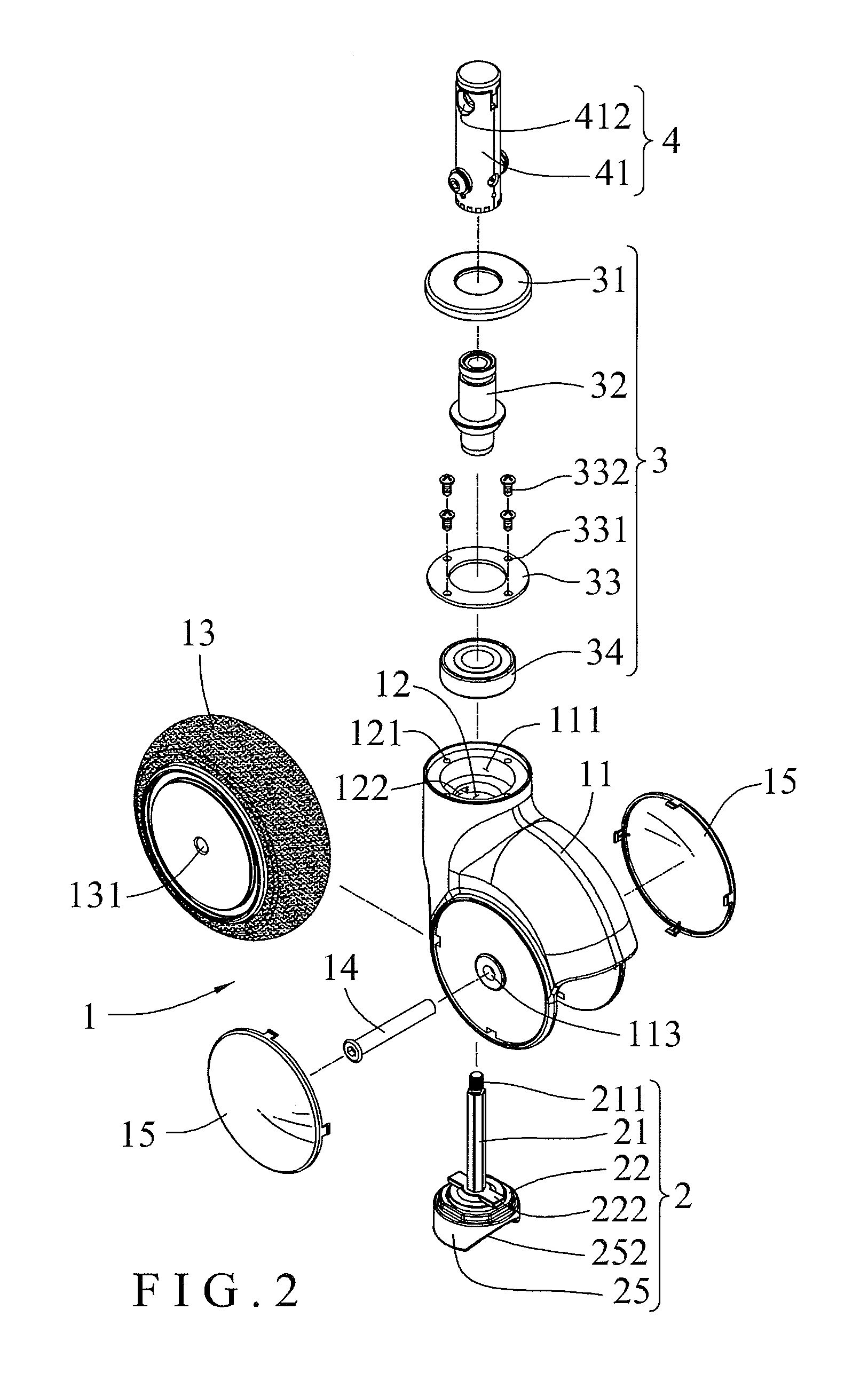 Castor Assembly