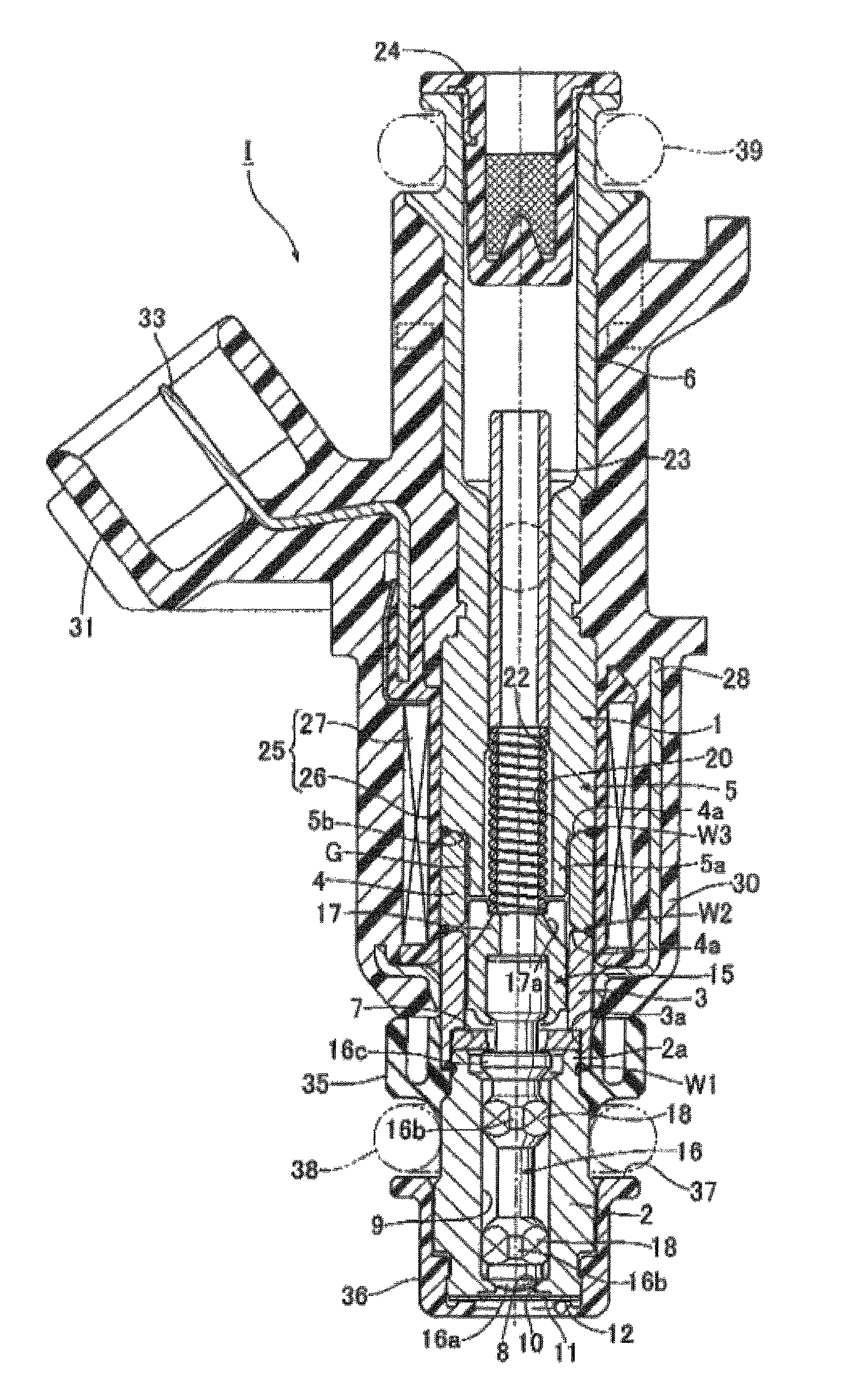 Electromagnetic fuel injection valve