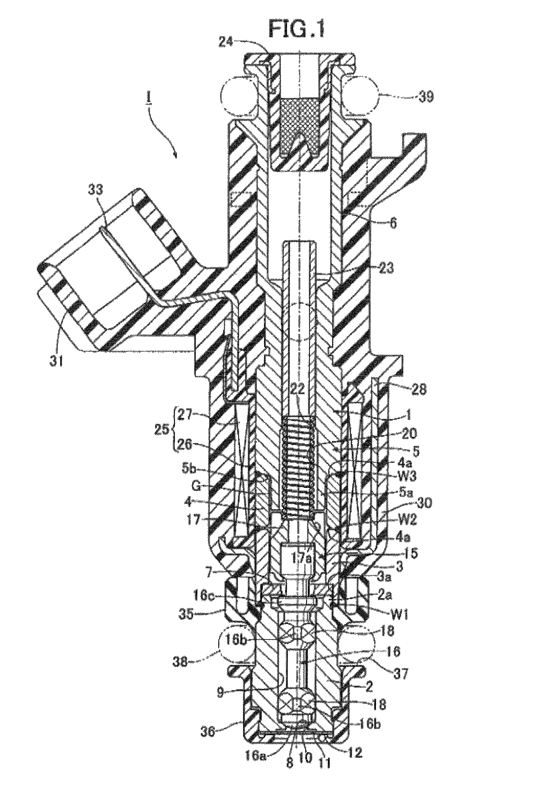 Electromagnetic fuel injection valve