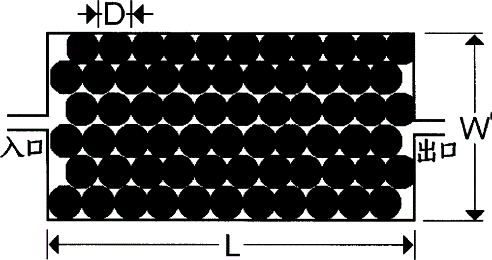 Micro/nano-particle-filled optical microfluidic-chip biosensor