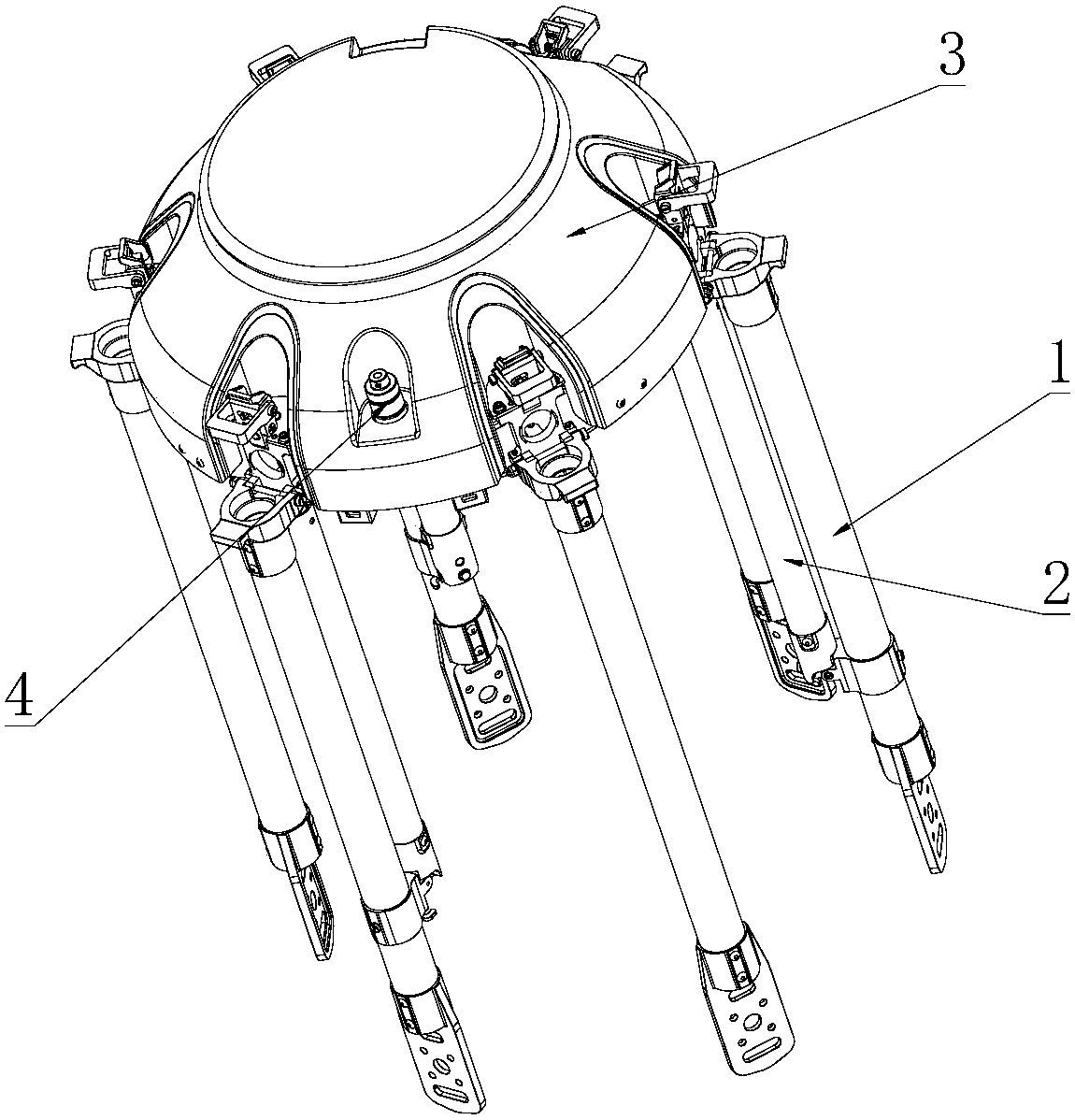 A stable multi-axis drone