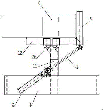 Hydraulic turnover tool for large rod piece