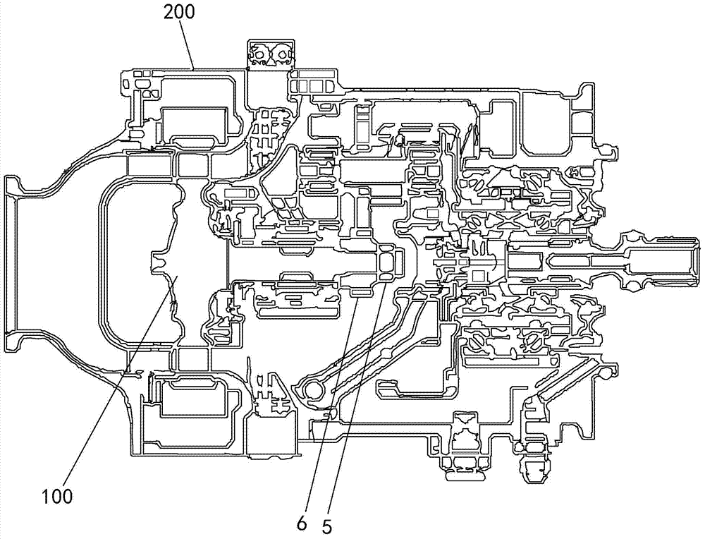 Clamping and positioning device used for disassembling and assembling airplane pneumatic starter rotor and rotor disassembling and assembling method
