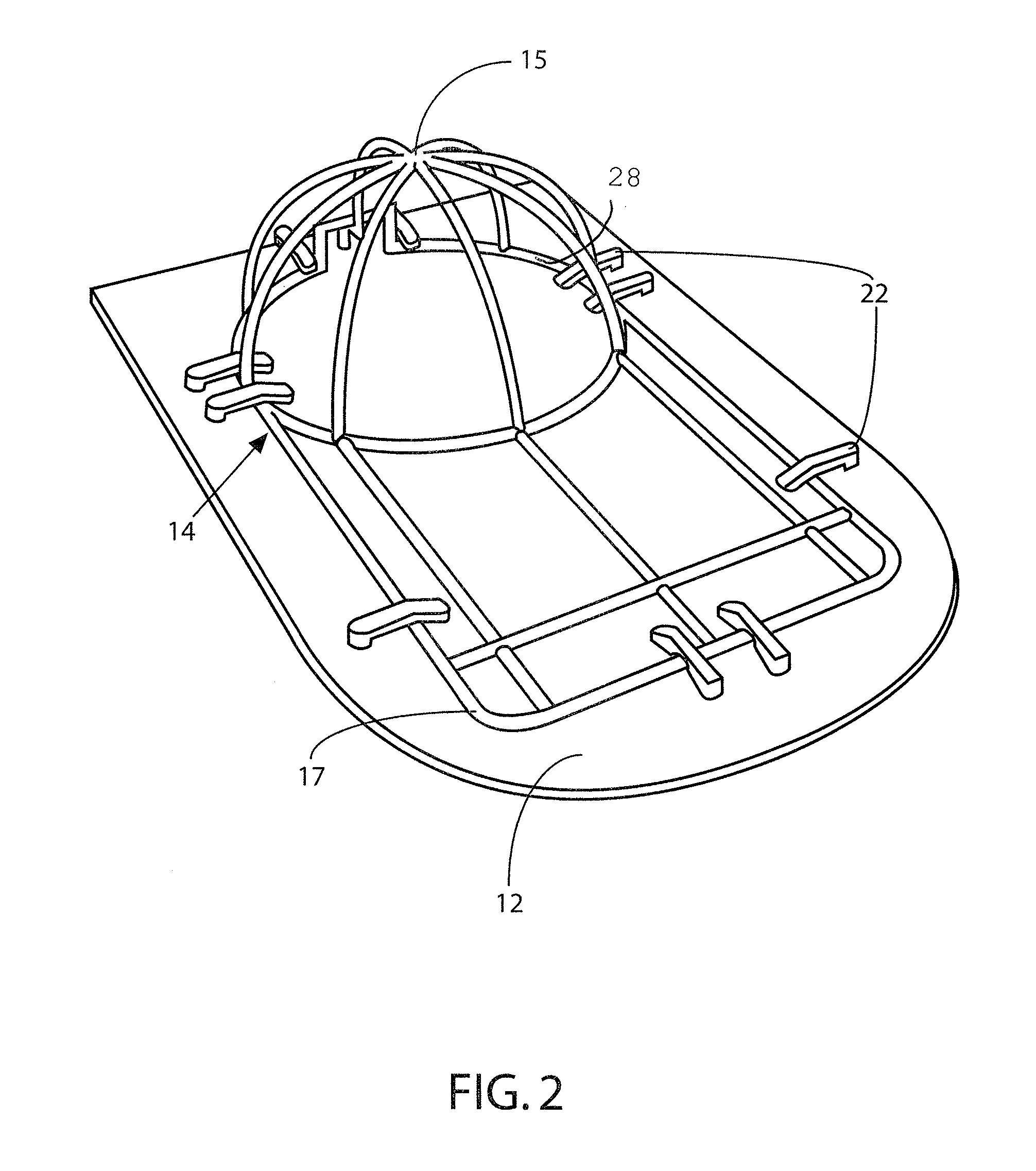 Cap drying apparatus