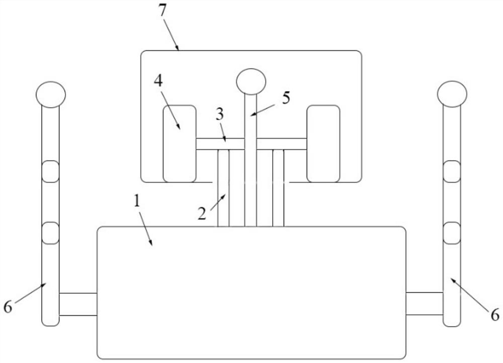 Suspension type inspection robot