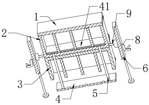 A mold for the production of concrete prefabricated components