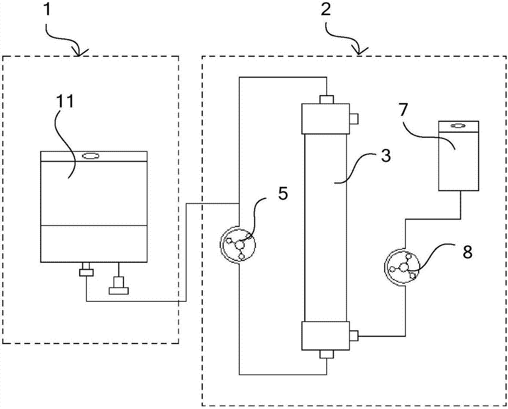 Cell proliferation system for improving cell inoculation dispersity