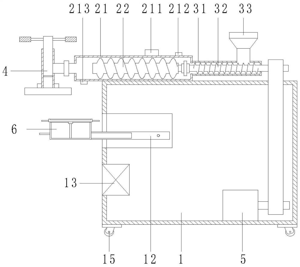 Rice flour machine for processing coarse cereal, fruit and vegetable whole-flour raw materials