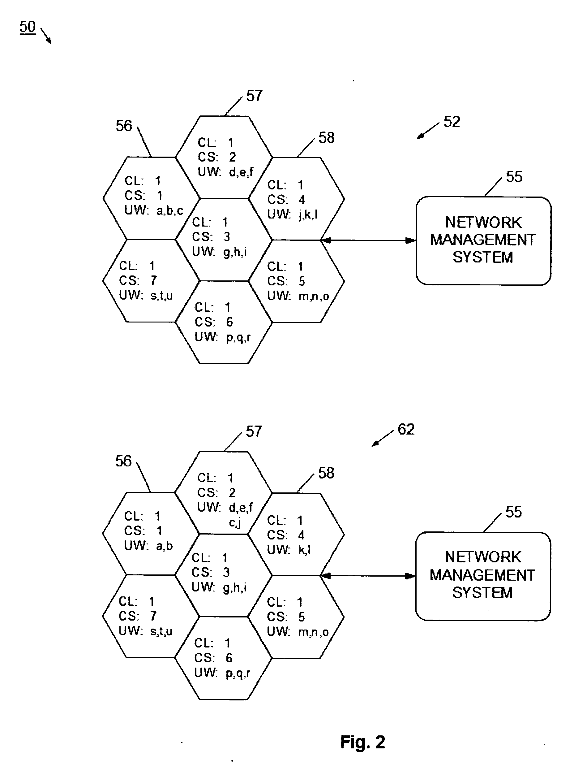 System and method for adaptive assignment of unique words in a communication system