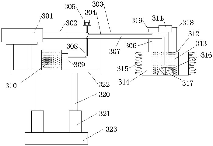 A ring-direction hydrothermal jet type cylinder fouling cleaning device and its cleaning process