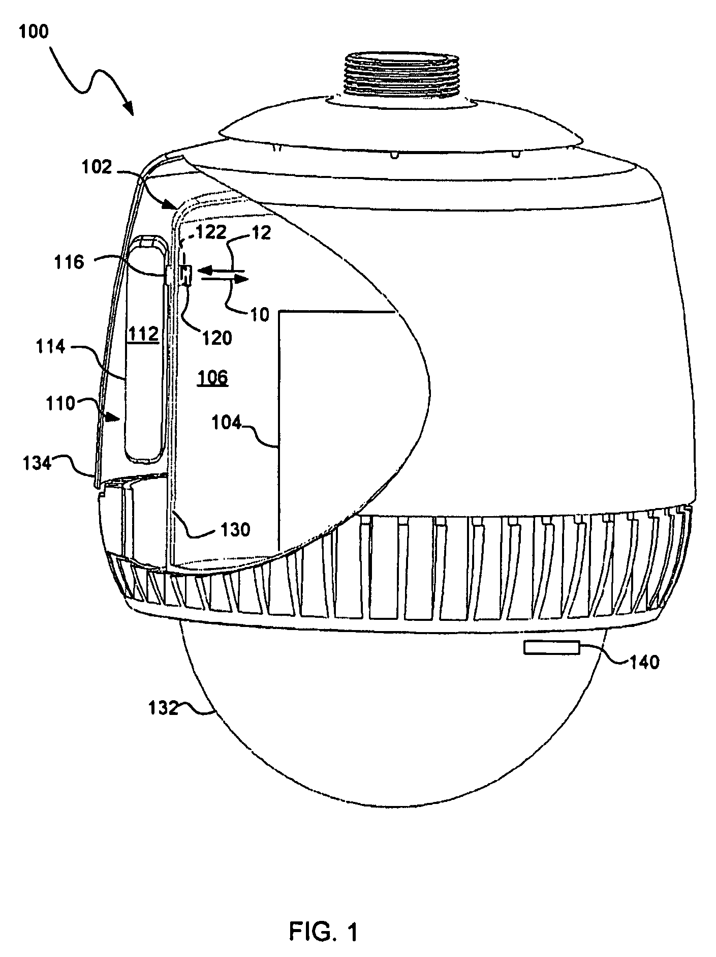 Pressure equalizing equipment housing