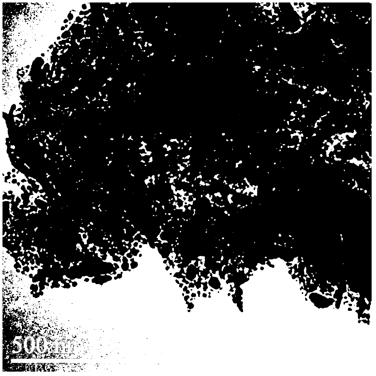 Loaded nickel-indium (Ni-In) intermetallic compound catalyst and preparation method thereof