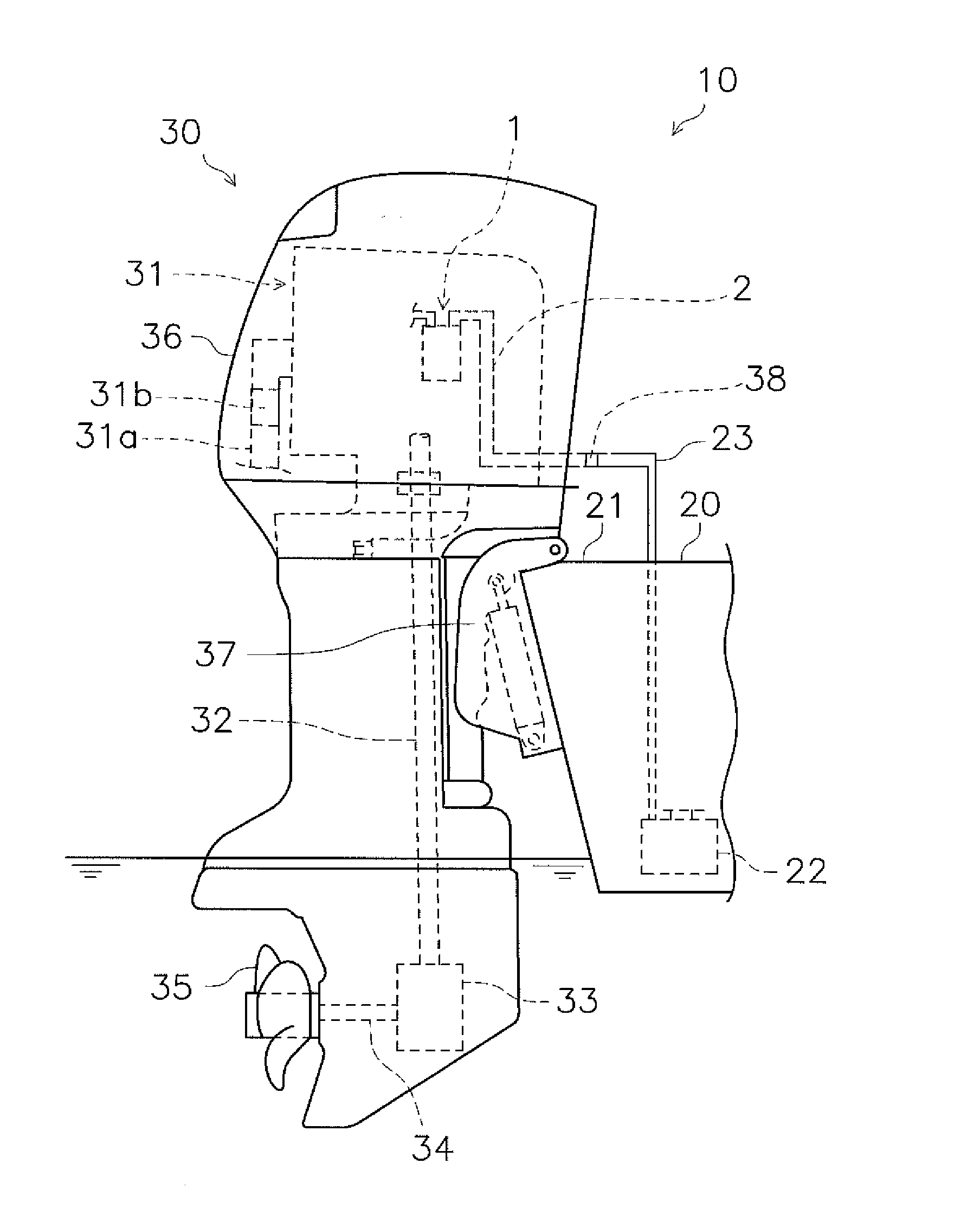 Fuel supply device, fuel supply method and boat propulsion device