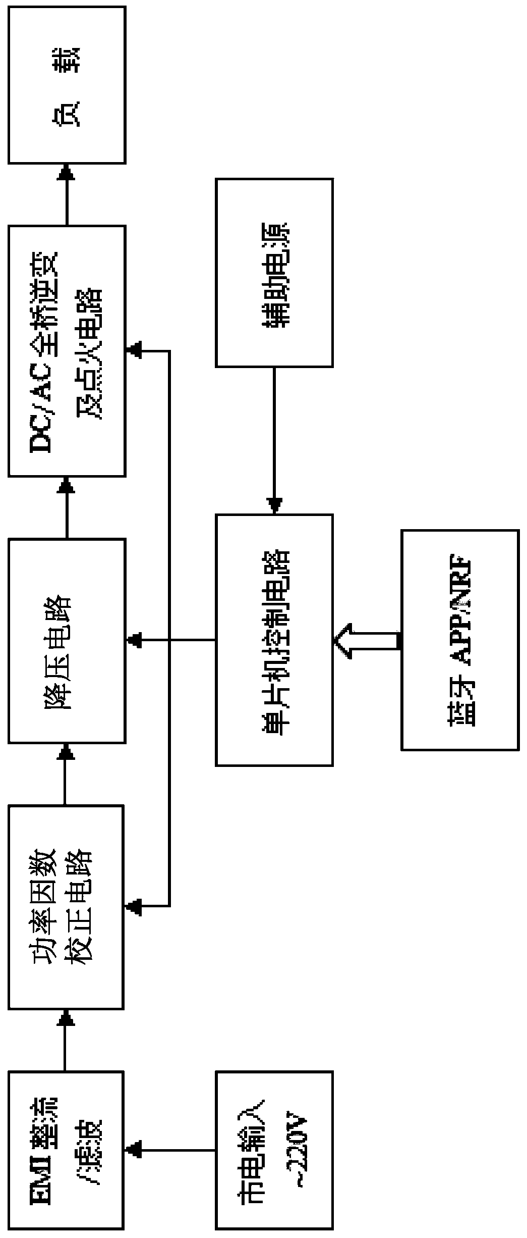 Low power hid lamp drive circuit