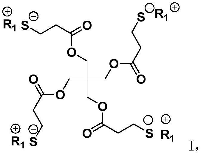 Normal-temperature curing sulfydryl-imidazole curing agent as well as preparation method and application thereof