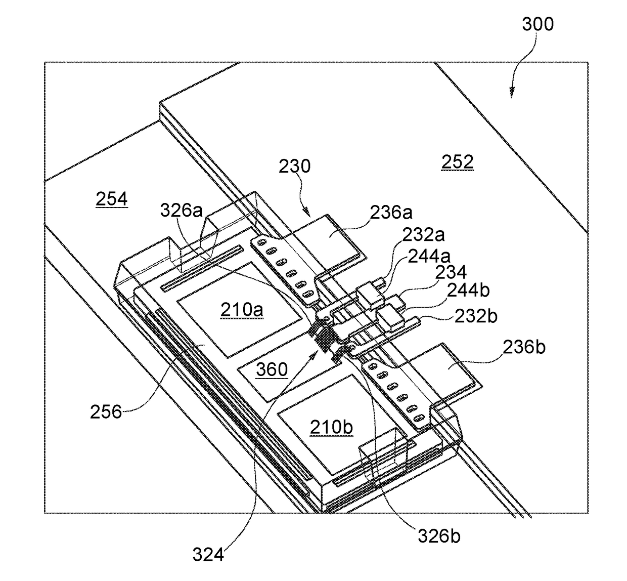 Packaged RF power transistor device having next to each other a ground and a video lead for connecting a decoupling capacitor, RF power amplifier