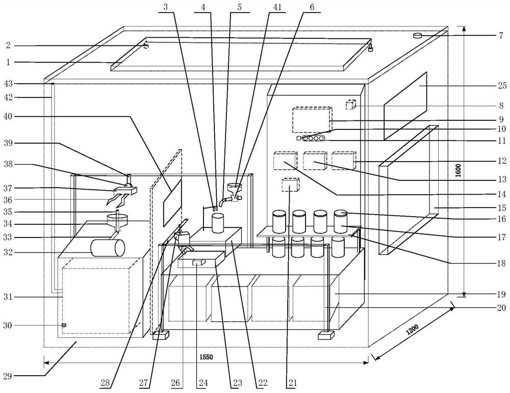 Sampling and detecting device for runoff sediment and using method of sampling and detecting device