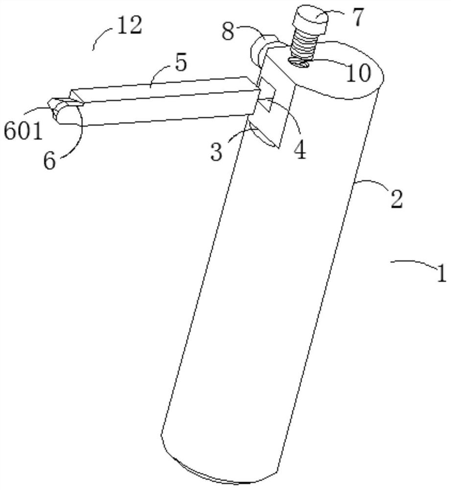 Device for precisely calibrating dynamic shape precision of grinding wheel for numerical control cutter grinder